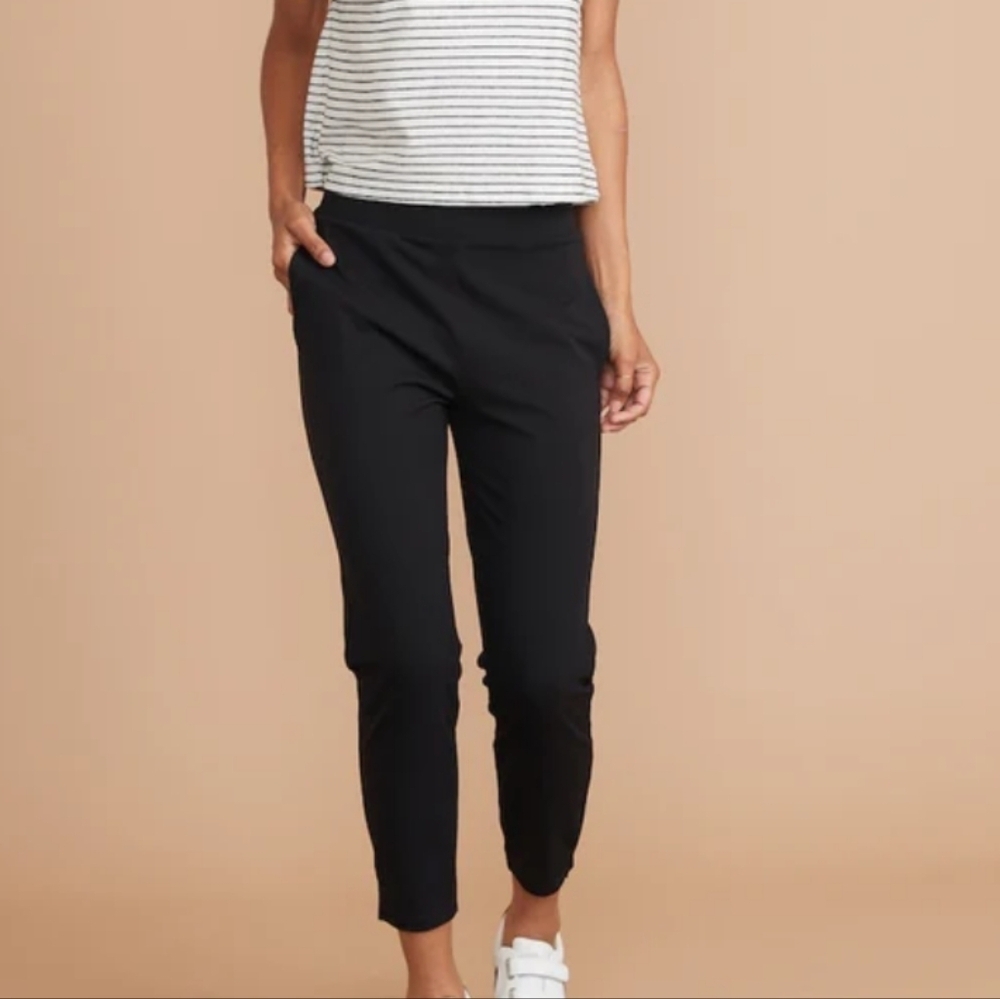 Marine Layer black drift joggers Elastic Waistband Soft Fabric - Picture 4 of 13